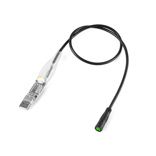 Toystoory Cable de programación de bicicleta eléctrica USB 2.0 Cable de modificación de motor de bicicleta eléctrica Bicicletas eléctricas
