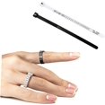 thumbnail image 3 of 20 Pcs Ring Ruler Rings Jewlery Man Suit Ring Size Ruler Magnifying Ring Gauge Adhesive Tape Jewelry, 3 of 5