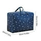 thumbnail image 3 of Bolsa de almacenamiento de viaje multifuncional con barra de tracción, impermeable, plegable, extragrande, para guardar ropa, equipaje y mudanzas., 3 of 6