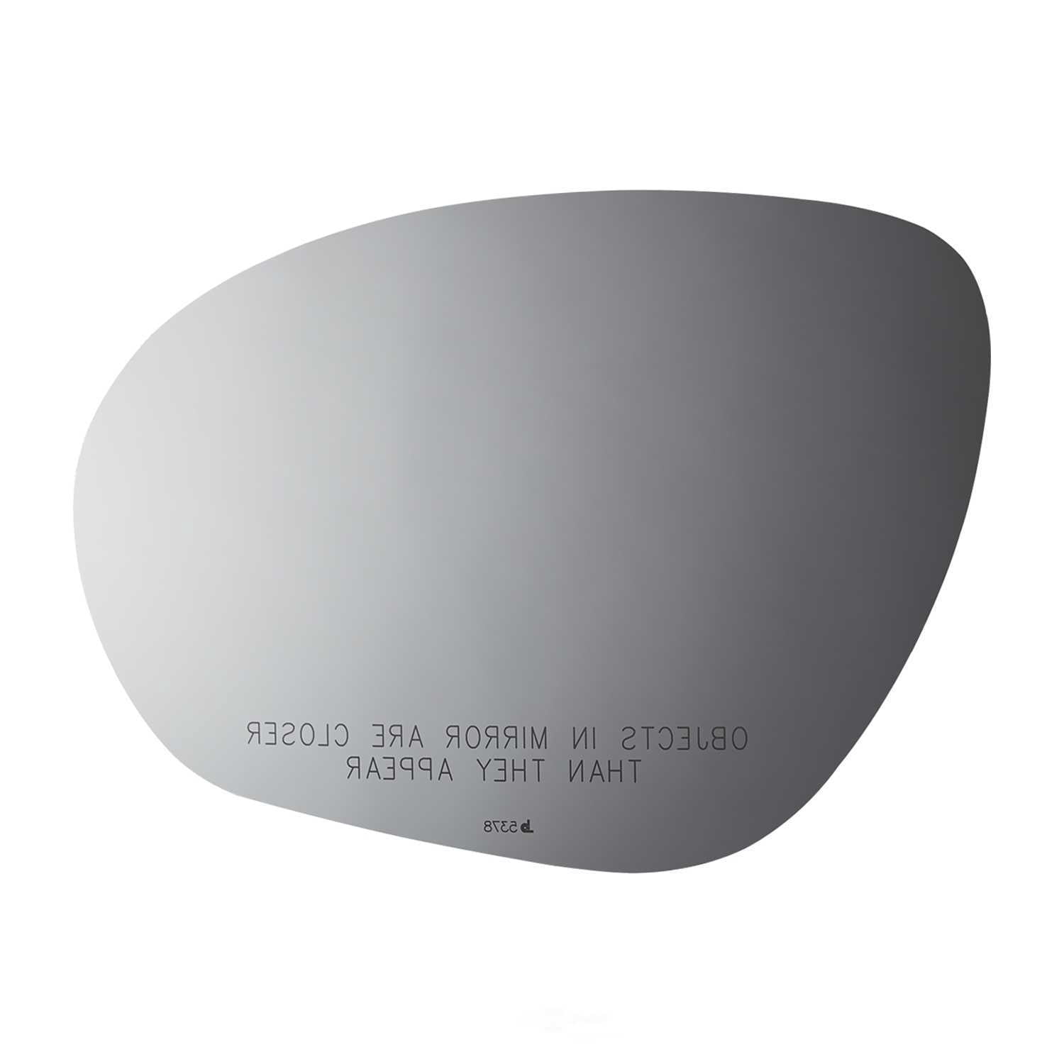 Burco Side View Mirror Replacement Glass - Clear Glass - 5378