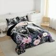 thumbnail image 3 of Castle Fairy 2-Piece Twin Size Comforter Set - Highland Bull Flower Farm Print, 3 of 8