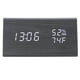 thumbnail image 3 of Reloj despertador LED, escritorio de madera LED digital, alarma de escritorio LED, reloj despertador personalizado para la perfección, 3 of 9