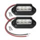 thumbnail image 2 of Luz LED para placa de matrícula de coche, lámpara de paso para SUV, camión, remolque, furgoneta, bombillas blancas, productos para matrícula, 2 uds., 2 of 4