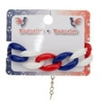 thumbnail image 3 of French Flag Accessory Set Fan Kit - France with Hair Accessories Red, White and Blue, 3 of 5
