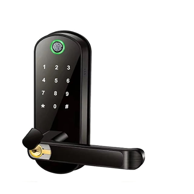 Smart Fingerprint Door Lock Home WiFi Keyless Entry Electric with Touchscreen Digital Password