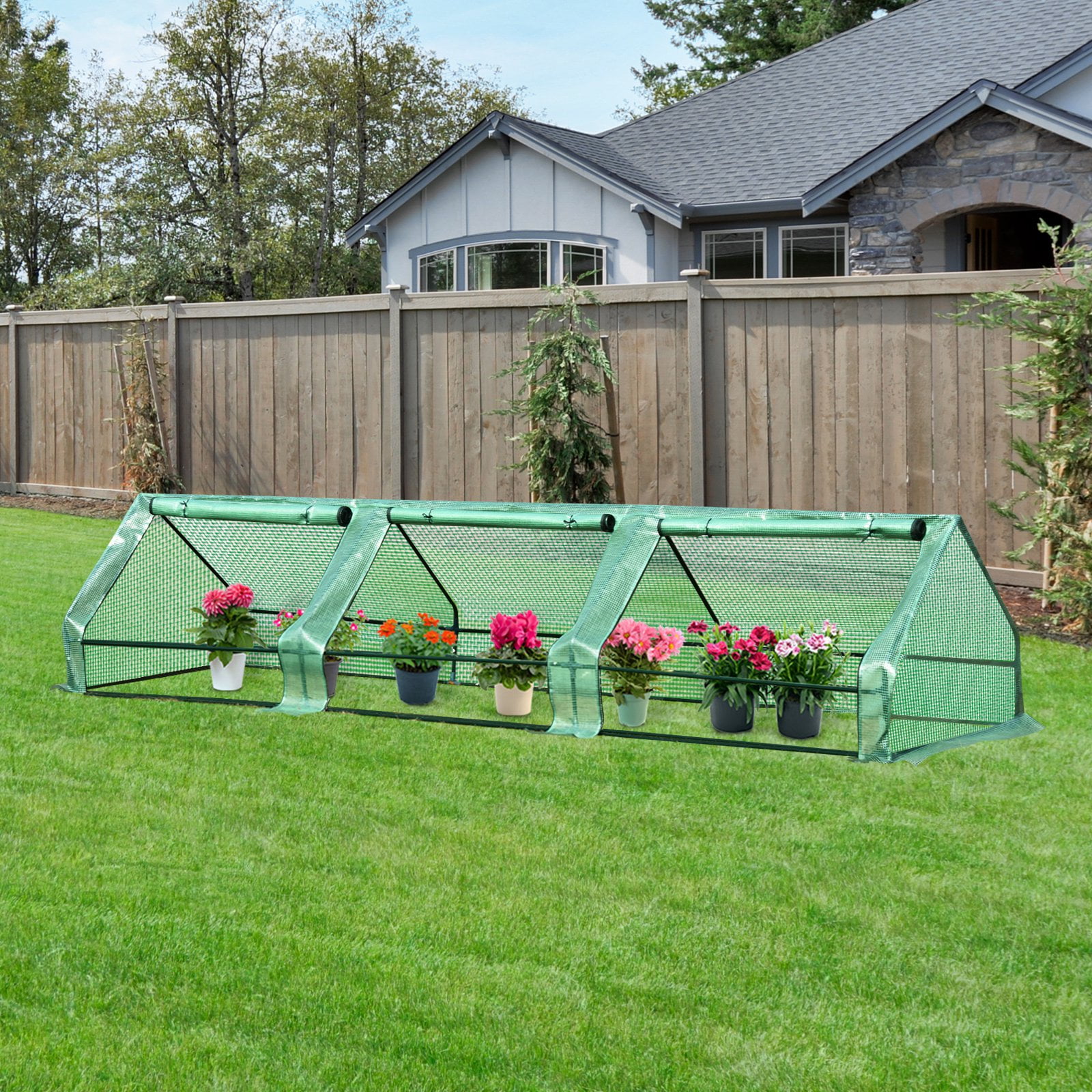 Walkin Plant Greenhouse 3 Doors Portable Walmart Canada