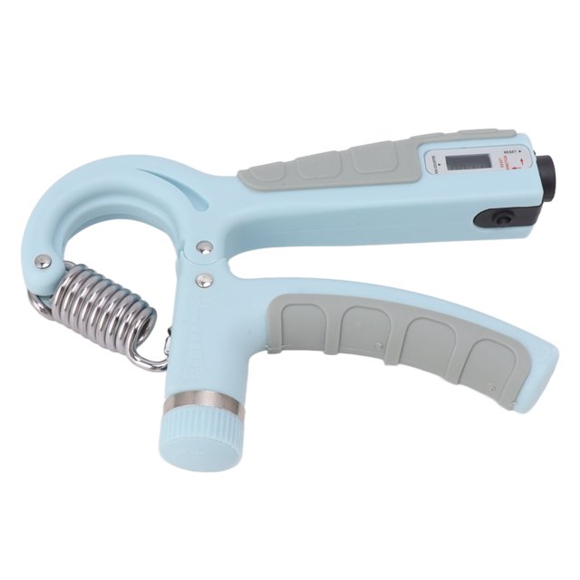 Grip Strength Trainer, 50mah Hand Grip Exerciser Strengthener Light Blue For Gymnasium