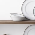thumbnail image 7 of Noritake Silver Colonnade Set of 4 Soup Bowls, 7 of 7