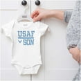 thumbnail image 5 of USAF Son United States Air Force Bodysuit Jumper Boys Infant Baby Brisco Brands 24M, 5 of 6