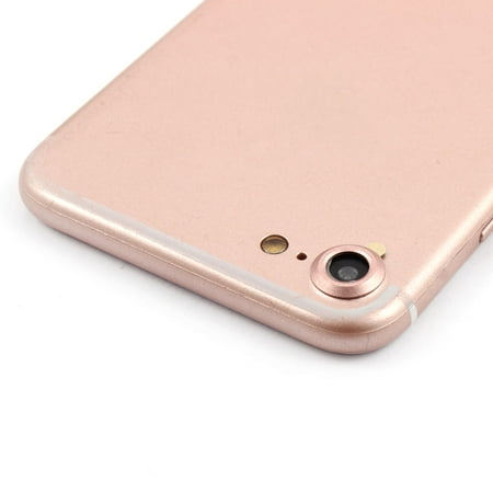 Anti Scratch Back Camera Lens Cover Ring Protector Rose Gold Tone for iPhone