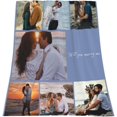 thumbnail image 6 of Personalised Blanket Throw for Adults and Baby Customised Soft Blanket with Photos Text,Anti-Pilling Flannel for Bed, Sofa, Living Room Birthday Souvenir Wedding Valentine's Day Custom Gift, 6 of 6