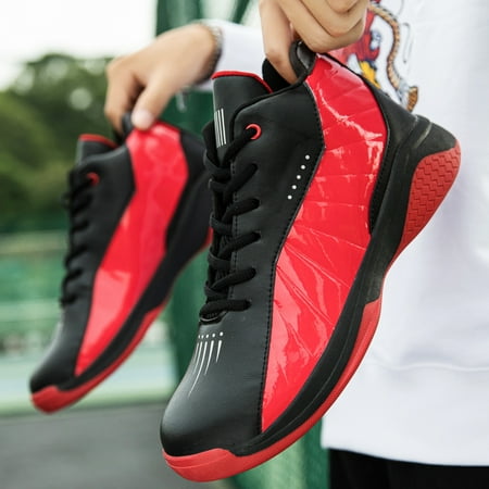 

Men‘s Breathable High Sneakers Shock Absorption Comfortable Casual Shoes For Outdoor Walking Training Basketball Sports