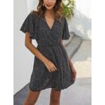 thumbnail image 4 of Txlixc Vestido de manga corta de estilo femenino Txlixc moda, 4 of 7