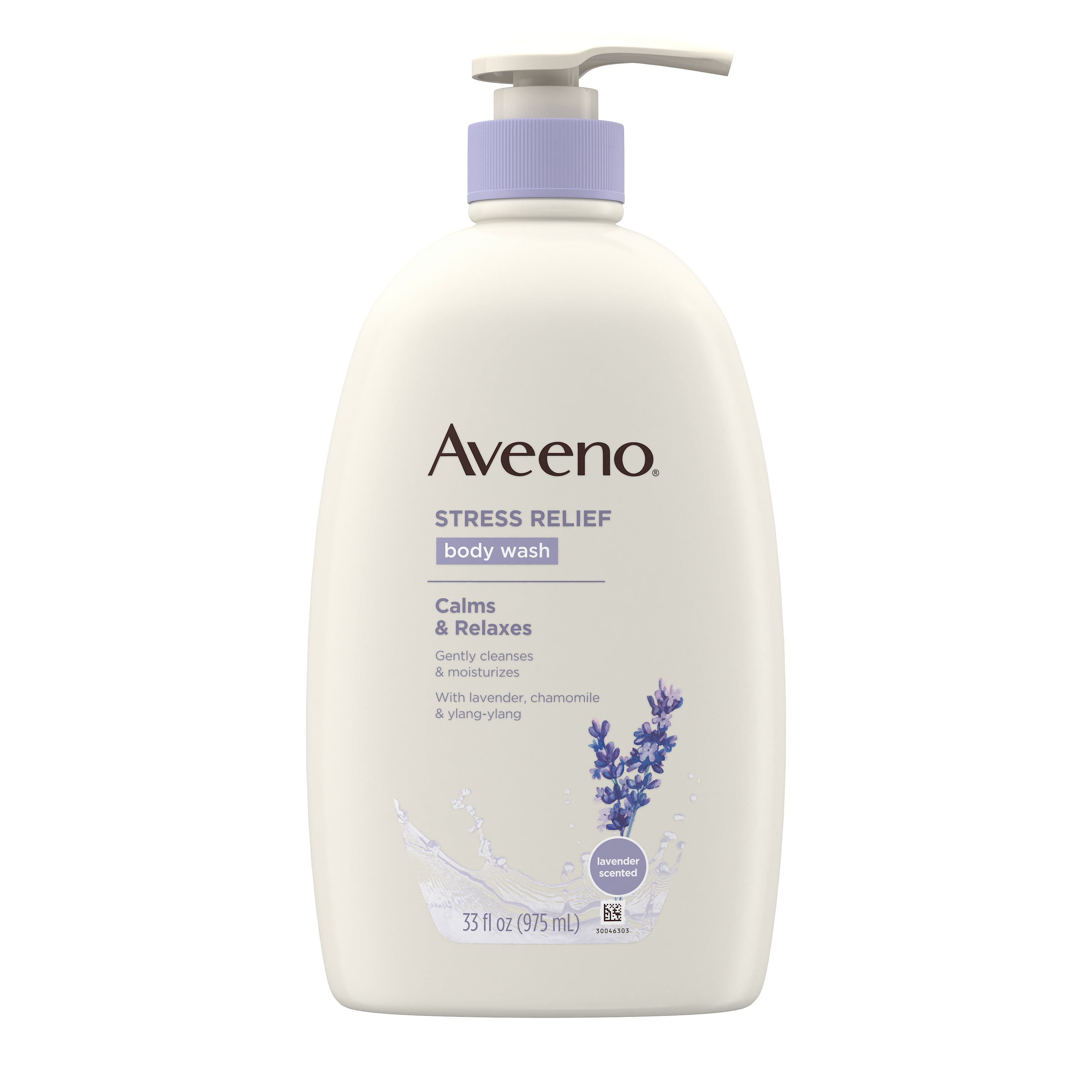 Aveeno Stress Relief Body Wash with Lavender & Chamomile, 33 fl. oz