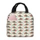 thumbnail image 1 of Easygdp Colorful Armadillos Bolsa Térmica Premium - Tela Oxford Impermeable, Gran Capacidad, Bolsillo Frontal, Unisex para Trabajo, Escuela, Actividades al Aire Libre y Picnics, 1 of 8