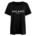 thumbnail image 4 of Camiseta básica para mujer: camiseta de manga corta suave y cómoda, prenda transpirable para el día a día., 4 of 5