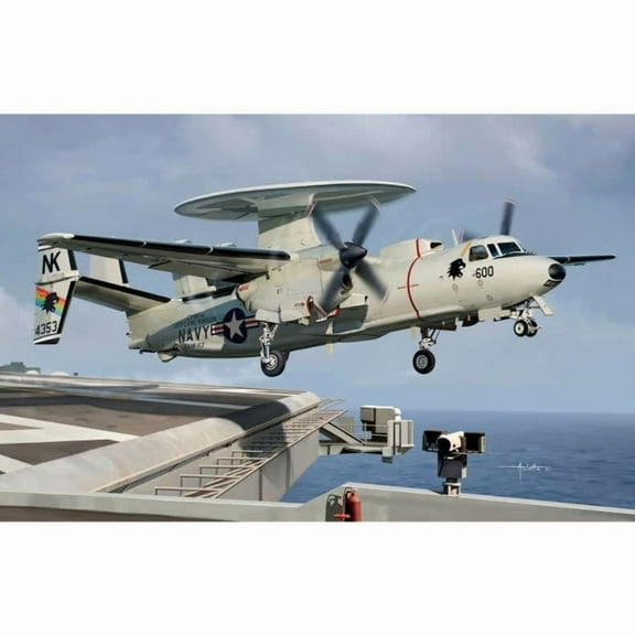 Academy 12623 1/144 US Navy E-2C Hawkeye VAW-113 Black Eagles Plastic Model