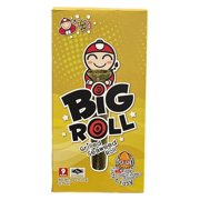 TAO KAE NOI الأعشاب البحرية المشوية Big Roll النكهة الحبار الحار ؛ عبوة 9 عبوات 27 جم