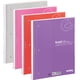 thumbnail image 1 of Cuaderno de papel cuadriculado Emraw PACK 4 cuadernos blancos 100 hojas colores surtidos, 1 of 3