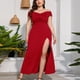 thumbnail image 5 of Faldas Para Mujer, Vestido Grande de Retazos, Falda Envolvente A La Cadera, Manga Larga, Vestido Informal de Columpio, Vestido Largo Odeerbi ODB125429, 5 of 8