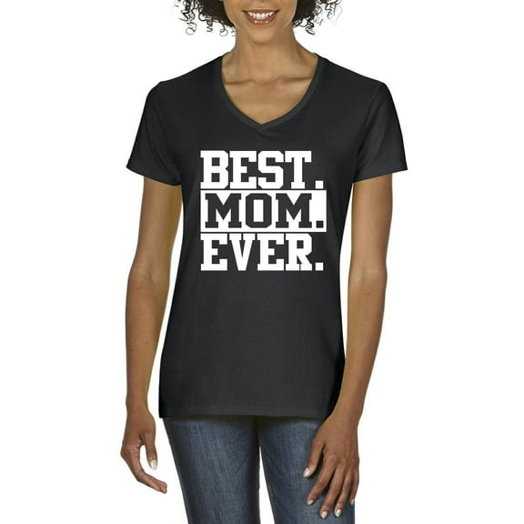 Artix - Women's T-Shirt V-Neck Short Sleeve - Best Mom