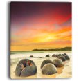 thumbnail image 2 of Fantastic Moeraki Boulders View at Sunset, 2 of 3