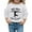 White, variant on Fiaer Why Walk When You Can Cartwheel Girls Sweatshirts Casual Crewneck Long Sleeve Pullover Tops White 160