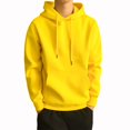 thumbnail image 2 of Men Casual Plain Pullover Hoodies Hooded Sweatshirts Long Sleeve Jumper Tops, 2 of 8