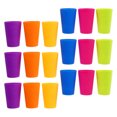 thumbnail image 3 of 18 Pcs Gobelets en Plastique Arc-en-Ciel Réutilisables Multicolores Gobelets à Bière Gobelets à Jus Gobelets à Eau Gobelets en Plastique Gobelet de Fête, 3 of 8