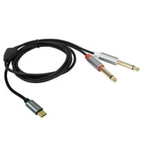 Blast King C2QTC-6 Usb-c Dual 1/4 Audio Cable 6f