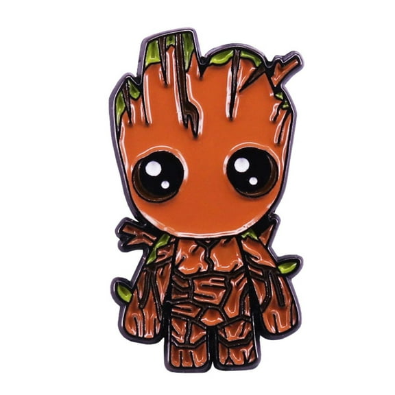 Guardians of The Galaxy Groot 1 Inch Tall Enamel Metal Pin