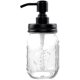 thumbnail image 4 of 8-pack Mason Jar Soap Dispenser Lid, Painted Black Rust Proof Lotion Dispenser Lid For Regular Mout, 4 of 5