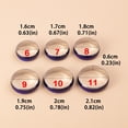thumbnail image 4 of Changing Color Rings Stainless Steel Mood Emotion Feeling Temperature Rings For Women Men Couples Glazed Tone Fine Jewelry Gifts, 4 of 5