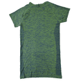 thumbnail image 4 of Nike Dri-FIT Knit Gray Short Sleeve T-Shirt, Shirt Top (644680 010) (S, Deep Royal Blue/Action Green), 4 of 11