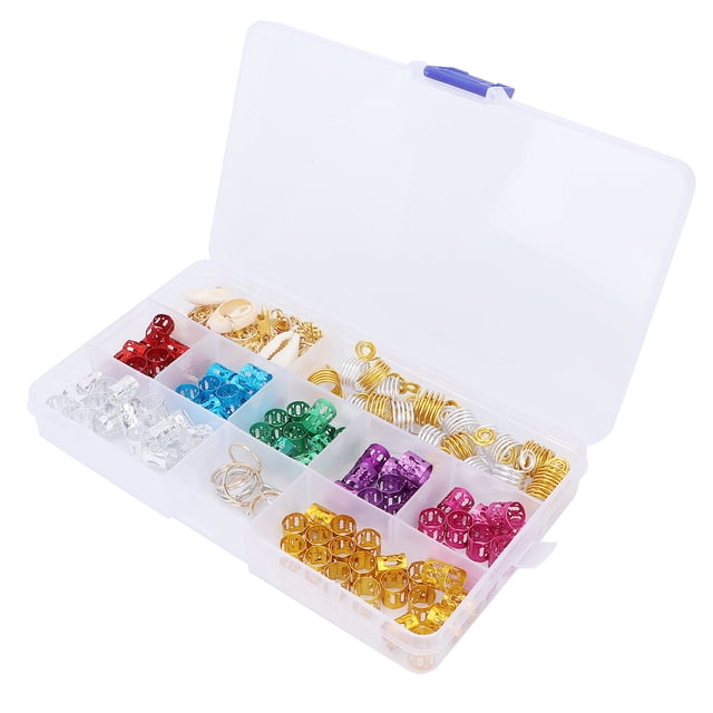 Hair Rings, Hair Braid Rings Braiding Hair Decorations Portable Durable Hair Clips Rings For Beauty Salon