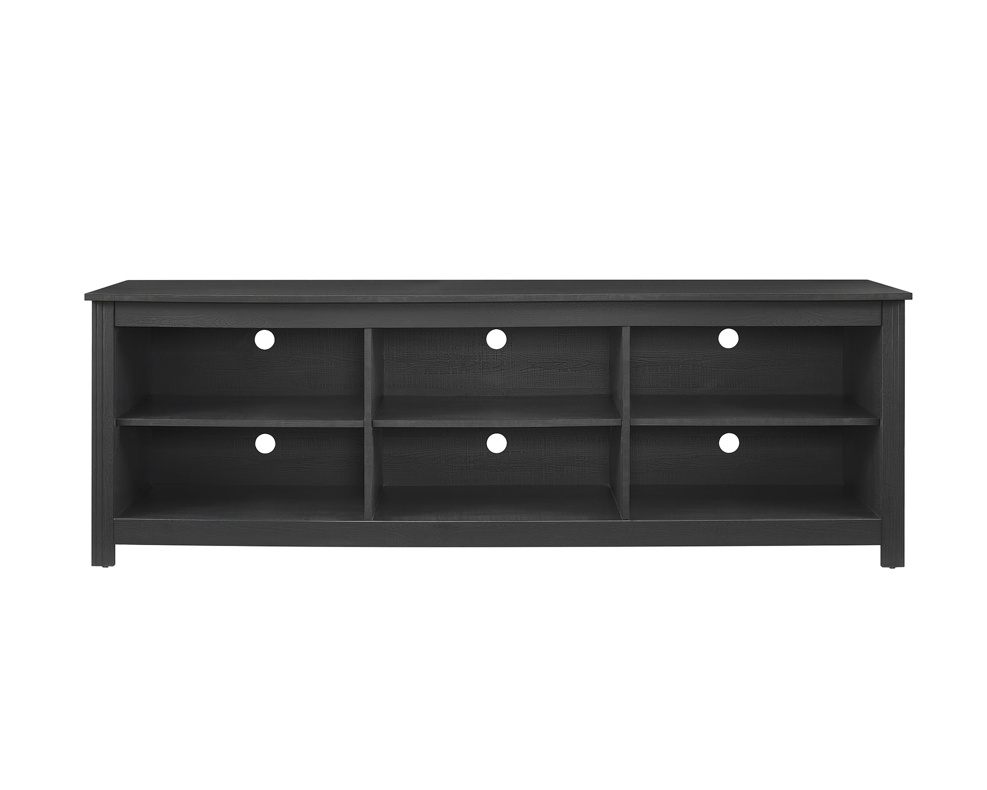 Mainstays Adjustable Shelf TV Stand for TVs up to 70", Black Finish
