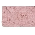 thumbnail image 4 of Home Weavers Modesto Collection Heart Shaped Plush Rug Shower Floor, Bathroom Bath Rug Non-Slip Extra Soft and Absorbent, Machine Washable Heart Shaped Mats for Bathroom Floor 25"x25" Heart, Pink, 4 of 9