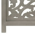 thumbnail image 6 of vidaXL Room Divider Hand Carved 3 Panel Room Divider Screen Solid Wood Mango, 6 of 21