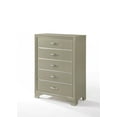 thumbnail image 3 of Acme Furniture Carine Champagne Chest with Five Drawers, 3 of 4