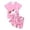 Pink, variant on CAIXIA Toddler Girl Outfits Girls Summer Casual Play Set Featuring Adorable Cartoon Horse Print Short Sleeve Top and Shorts for Toddler Kids Daily Outdoor Wear,5-6 Years