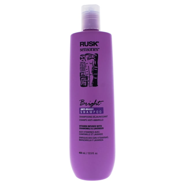 Champú Rusk Rusk Bright Shampoo Chamomile Lavender Champú Unisex 13.5oz