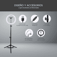 thumbnail image 3 of Kit de aro de luz X-PROSS 120 Leds 10 PULGADAS Tripie y soporte, 3 of 6