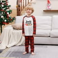 thumbnail image 5 of Penkiiy Matching Christmas Pajamas For Family Xmas Holiday Pjs Elf Plaid Sleepwear Outfit Sets For Women/Men/Couples/Adult 6 Years Red, 5 of 6