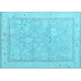 thumbnail image 1 of Ahgly Company Indoor Rectangle Oriental Light Blue Traditional Area Rugs, 6' x 9', 1 of 4