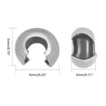 thumbnail image 4 of Cubierta de nudo Crimps End Beads Spacer Loose BLESIY 200x 2 piezas, 4 of 8