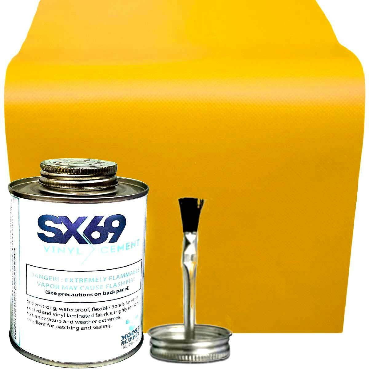 Pogo 8oz SX69 Inflatable Bounce House Repair Kit, Yellow