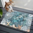thumbnail image 4 of Area Rugs 2x3,Marine Turtle Starfish Coral Shell Non Slip Washable Rug Indoor Carpet Soft Floor Rugs for Home Living Room Bedroom Dining Room Office, 4 of 9