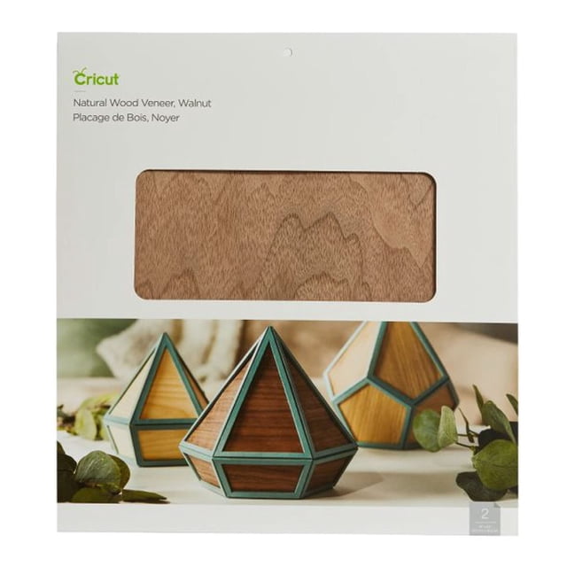 Chapa de madera de nogal natural Cricut para máquinas Maker & Explore