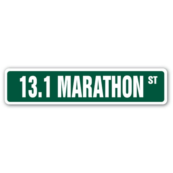 13.1 Marathon Street [3 Pack] of Vinyl Decal Stickers