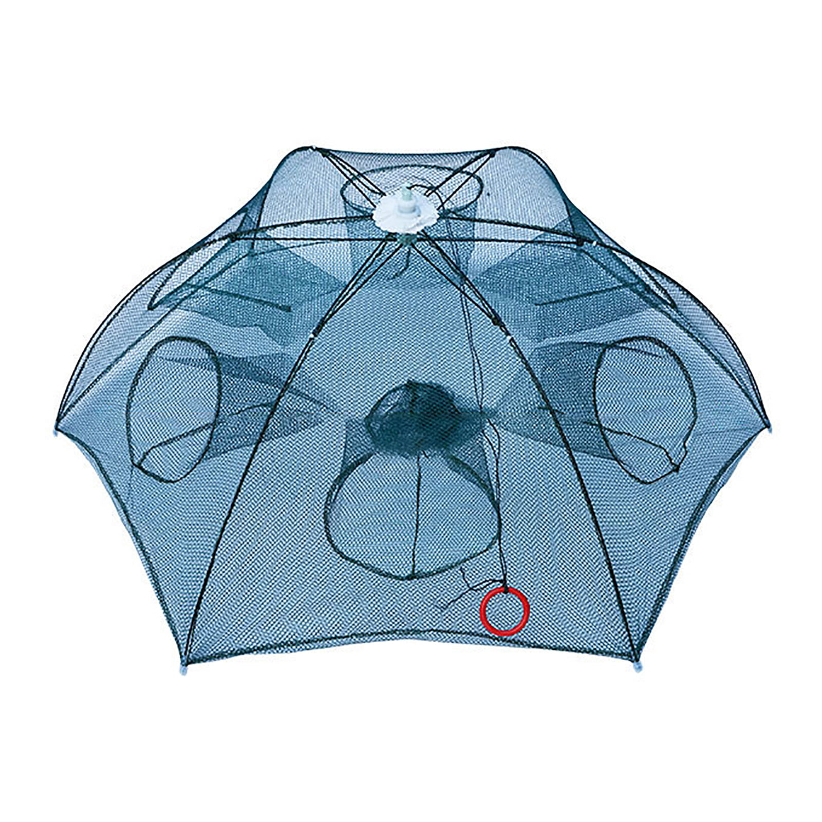 YIDEDE Fishing Net Pouring Cage Caterpillar Shrimp Umbrella Design